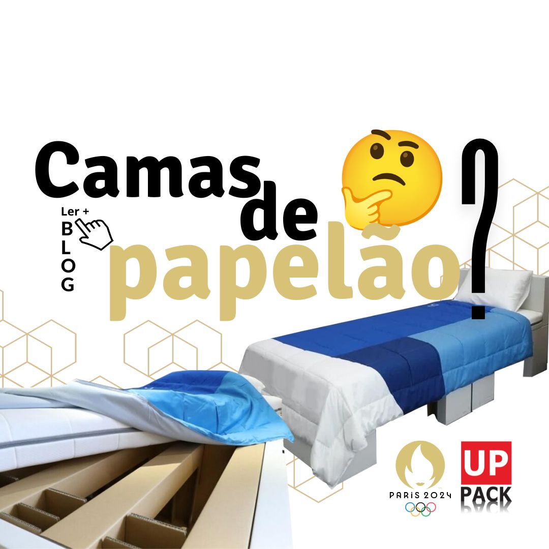 Olimpíadas: Camas de papelão com foco na sustentabilidade: