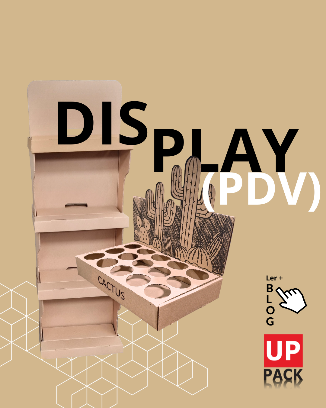 Display de papelão para PDV: destaque seu produto com criatividade e sustentabilidade: